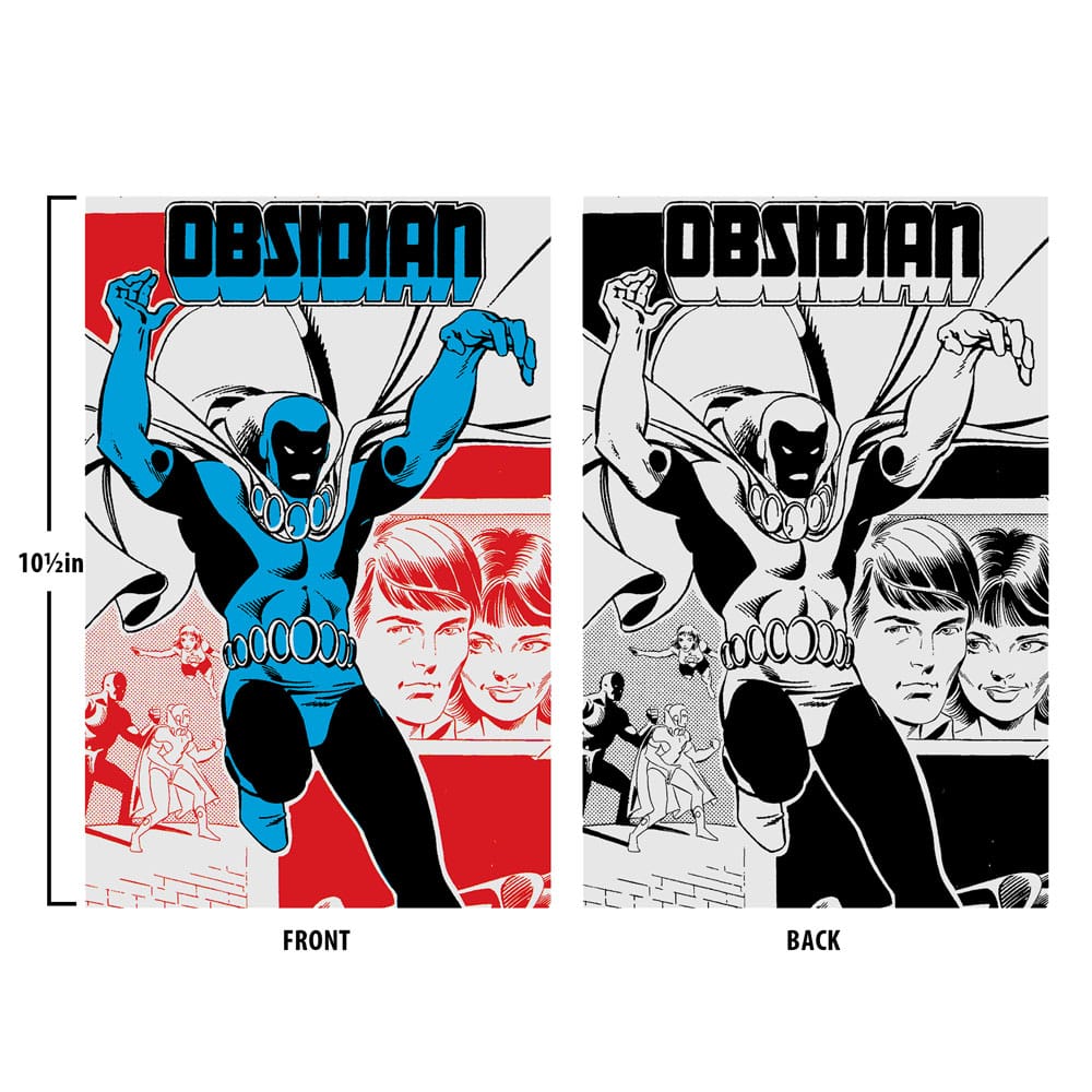 DC Direct Action Figure Obsidian (Infinity Inc #16) (Chase) (Gold Label) 18 cm